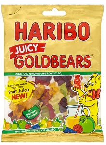 Haribo Juicy Goldbears 150 g