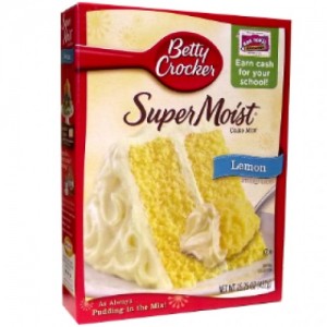 Betty Crocker Super Moist Lemon Cake Mix 432 g