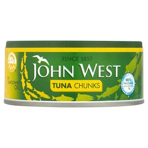 John West Tuna Chunks In Sunflower Oil 185 g