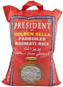 President Parboiled Basmati Rice 5 kg