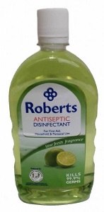 Roberts Antiseptic Disinfectant Lime Fresh 125 ml