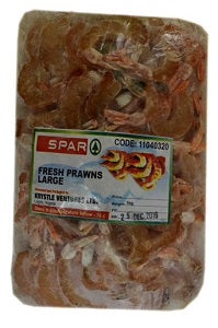 Spar Fresh Prawns Large ~500 g
