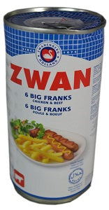 Zwan Big Chicken & Beef Franks 560 g x6