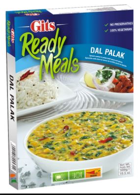 Gits Ready Meals Dal Palak 300 g