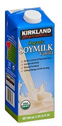Kirkland Organic Soy Milk Vanilla 946 ml