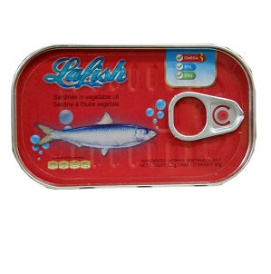 Lafish Sardines In Vegetable Oil 90 g