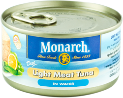 Monarch Diet Light Meat Tuna In Water 185 g