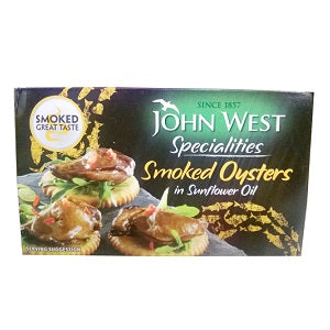 John West Smoked Oysters In Sunflower Oil 85 g