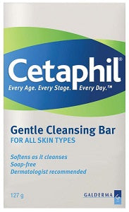 Cetaphil Gentle Cleansing Bar Soap 127 g