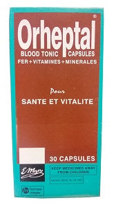 Orheptal Blood Tonic 30 Capsules