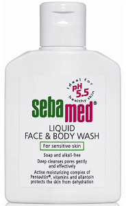 Sebamed Liquid Face & Body Wash 50 ml
