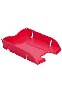 Herlitz Filing Tray Space Made From Recycleable Pet - Red