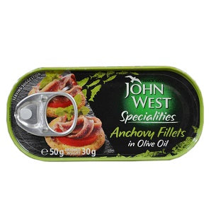 John West Anchovy Fillet In Olive Oil 50 g