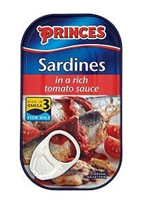 Princes Sardines In Tomato Sauce 120 g