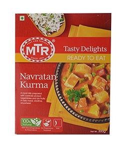 MTR Tasty Delights Ready To Eat Navratan Kurma 300 g