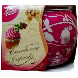 Pan Aroma Cranberry Cupcake Scented Candle 151 g