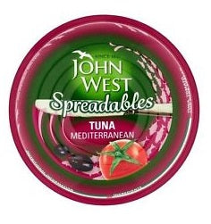 John West Spreadables Tuna Mediterranean 80 g