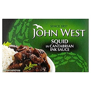 John West Squid In Cantabrian Ink Sauce 115 g