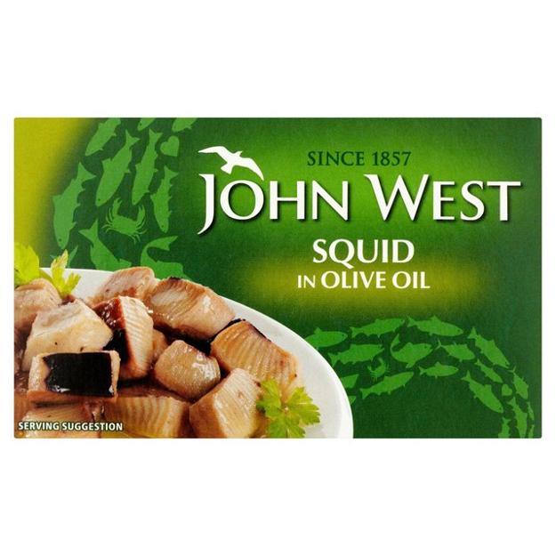 John West Squid In Olive Oil 111 g