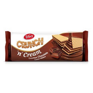 Tiffany Crunch N Cream Wafers Chocolate 153 g