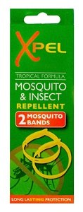 Xpel Mosquito & Insect Repellent Mosquito Hand Band x2