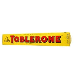 Toblerone Swiss Milk Chocolate With Honey & Almond Nougat 100 g