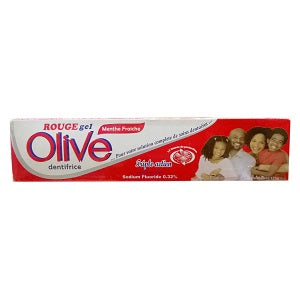 Olive Red Gel Toothpaste Mint Fresh Triple Action 125 g
