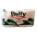Fluffy Toilet Tissue 2 Ply 2 Rolls