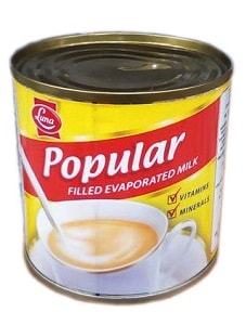 Popular Filled Evaporated Milk Tin 170 g x24 (PROMO)