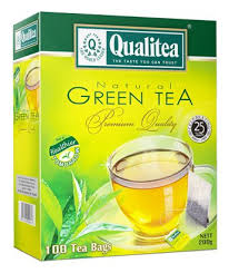 Qualitea Natural Green Tea 200 g x100