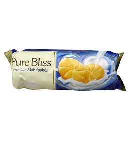 Pure Bliss Premium Milk Cookies 70 g x12 x12