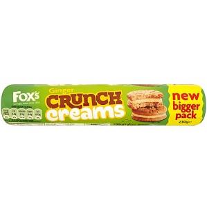 Fox's Crunch Ginger Cream Biscuits 230 g