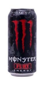 Monster Fury Energy Can Drink 40 cl (Red) x6