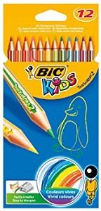 Bic Kids Tropicolors 2 Pencil x12