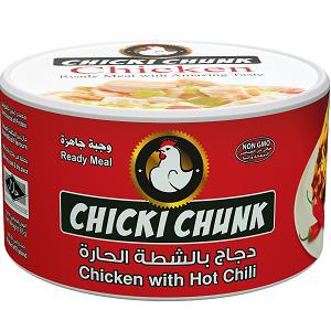 Chicki Chunk Chicken With Hot Chili 160 g