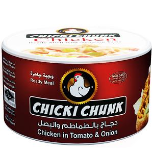 Chicki Chunk Chicken In Tomato & Onion 160 g