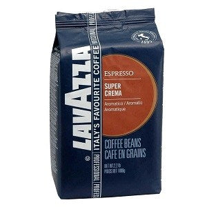 Lavazza Espresso Super Crema Aromatic Coffee Beans 1 kg