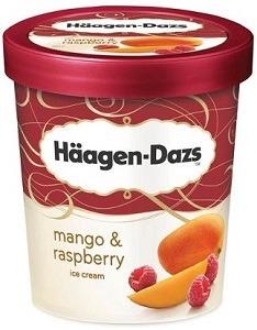 Haagen-Dazs Mango & Raspberry 500 ml