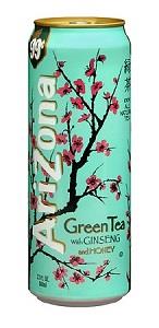 Arizona Green Tea With Ginseng & Honey 47.3 cl
