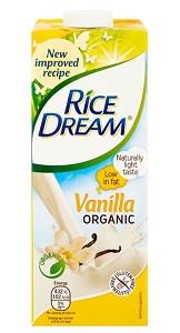 Dream Rice Vanilla Organic Milk Low Fat 1 L