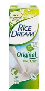 Dream Rice Original Organic Milk Low Fat 1 L