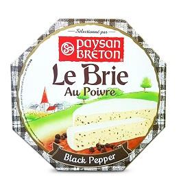 Paysan Breton Brie With Black Pepper Cheese 125 g