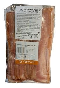 Capdevila Sliced Bacon 500 g x20