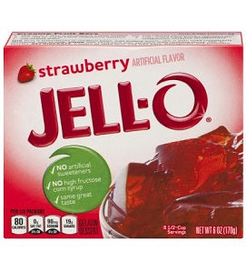 Jell-O Gelatin Dessert Strawberry 170 g