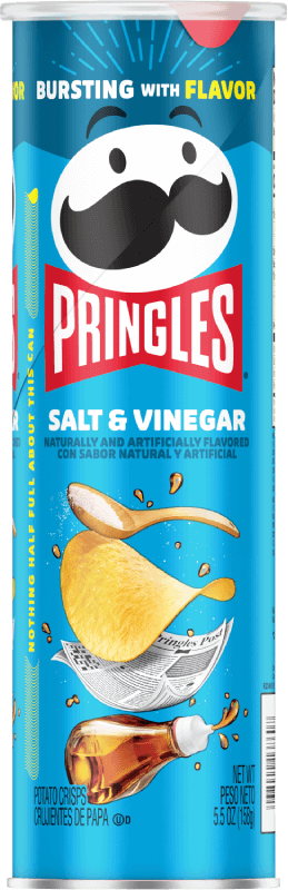 Pringles Salt & Vinegar 165 g