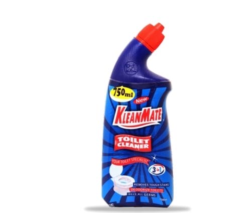 Kleanmate Toilet Cleaner 3 in 1 Blue 750 ml x4