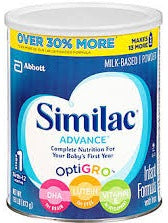 Similac Advance Infant Formula Birth to 12 Months 1.13 kg