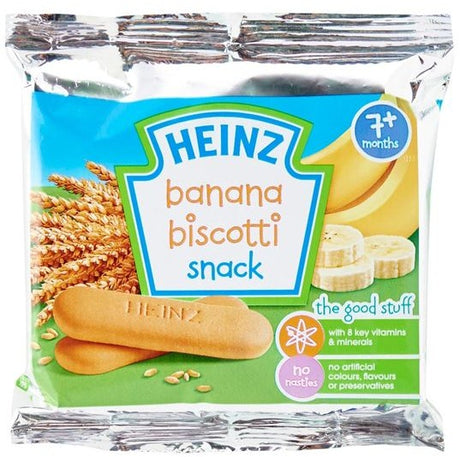 Heinz Biscotti Snack Banana 7 Months+ 60 g