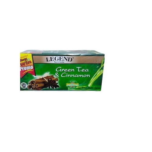 Legend Green Tea & Cinnamon 50 g x25