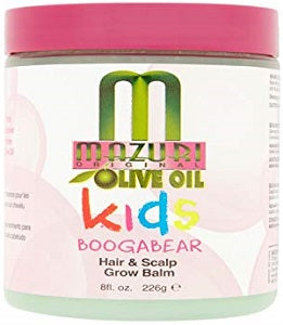 Mazuri Organics Olive Oil Kids Hair & Scalp Grow Balm Boogabear 226 g